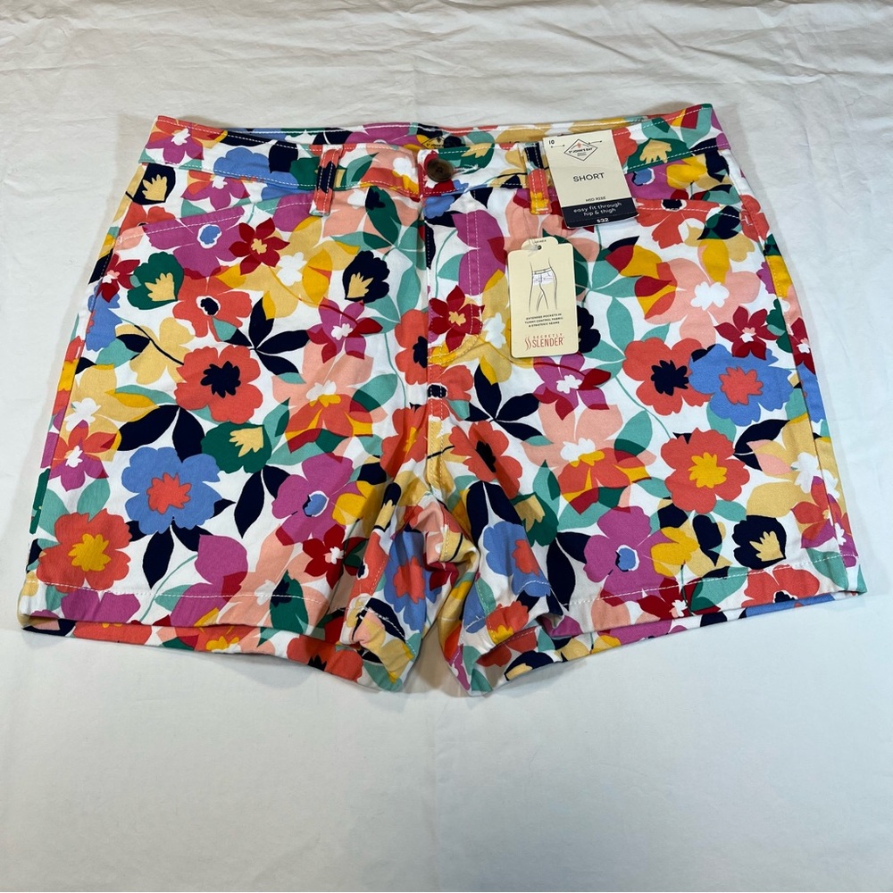 St. John's Bay Floral Women's Shorts